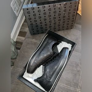 MCM monogram men’s sneakers size 11